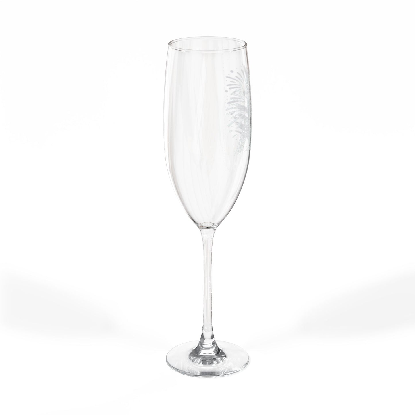 New Year - New Me! Engraved Champagne Flute — "New Years Eve" 8oz Celebration Glass