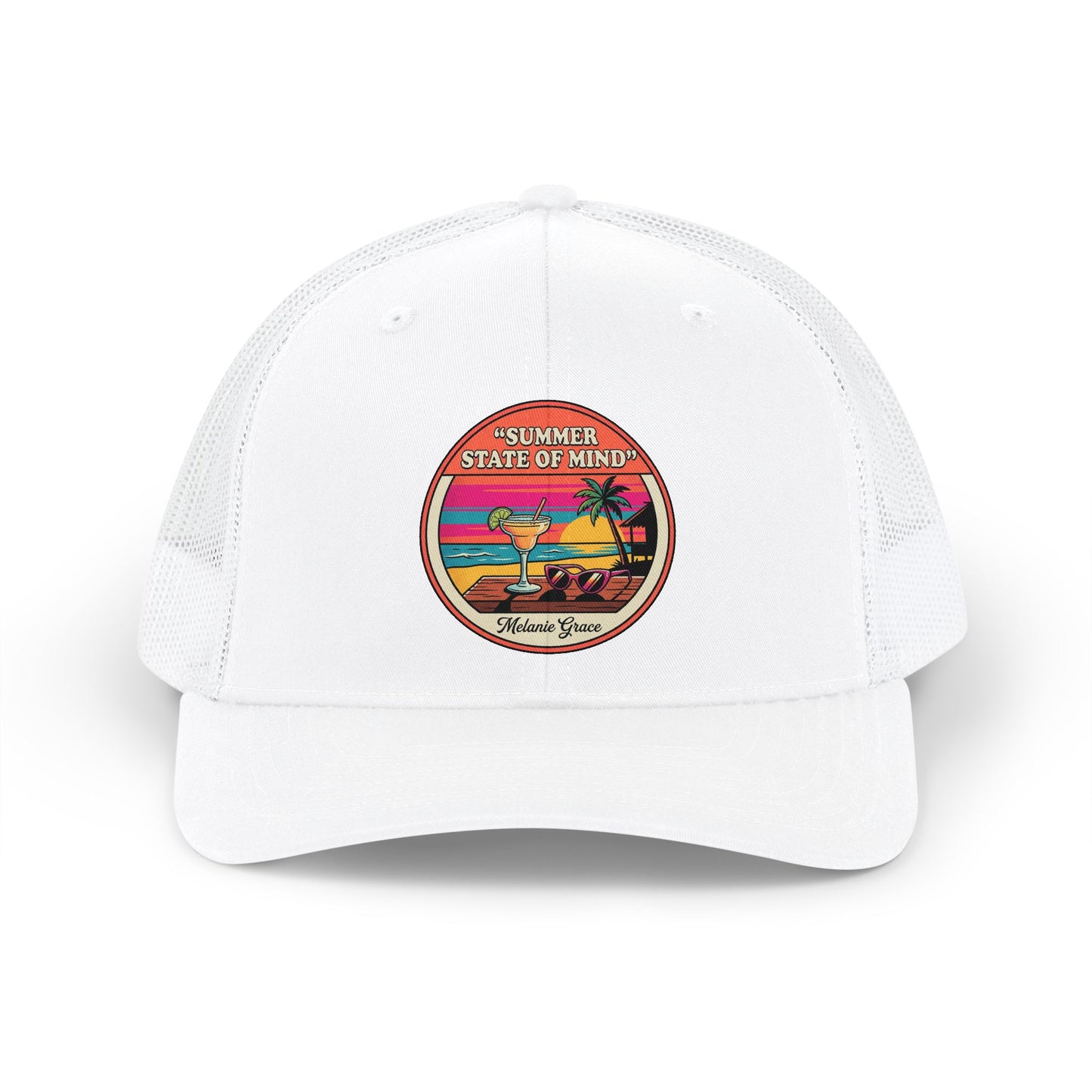 Snapback Trucker Cap — Melanie Grace “Summer State Of Mind” Album Hat