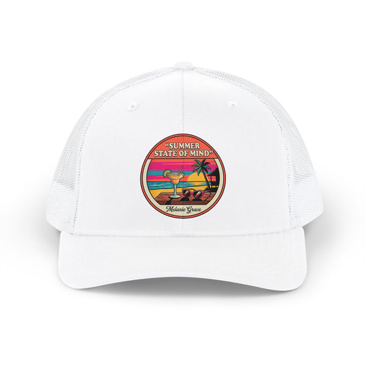 Snapback Trucker Cap — Melanie Grace “Summer State Of Mind” Album Hat