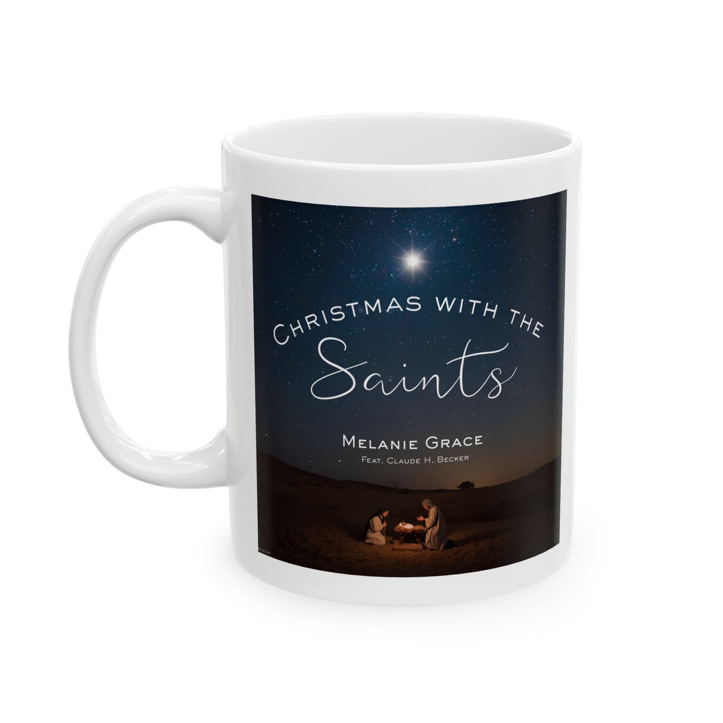 Ceramic Mug — 'Christ the King' Sunset Faith Coffee Mug (11oz, 15oz)