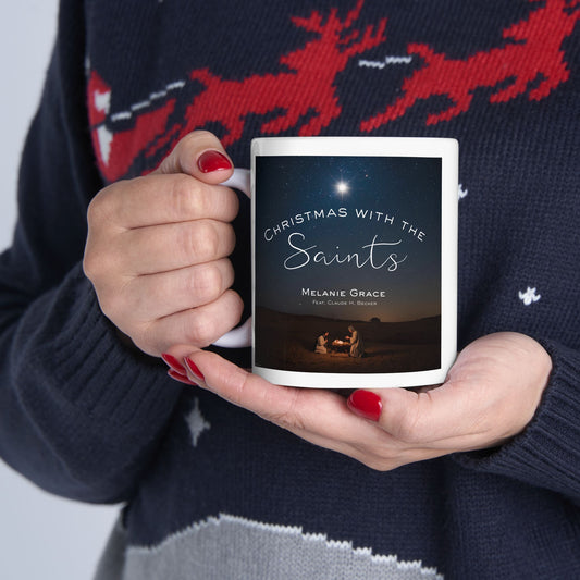 Ceramic Mug — 'Christ the King' Sunset Faith Coffee Mug (11oz, 15oz)