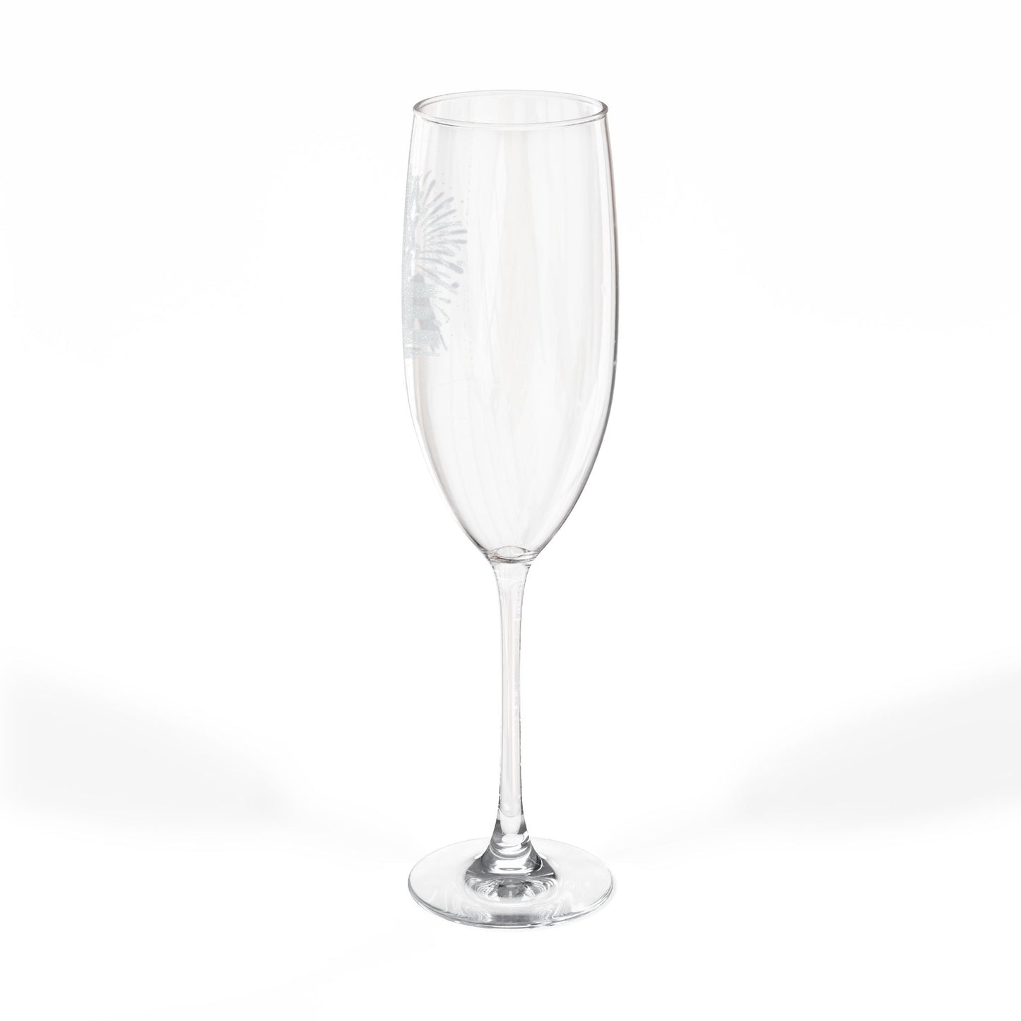 New Year - New Me! Engraved Champagne Flute — "New Years Eve" 8oz Celebration Glass