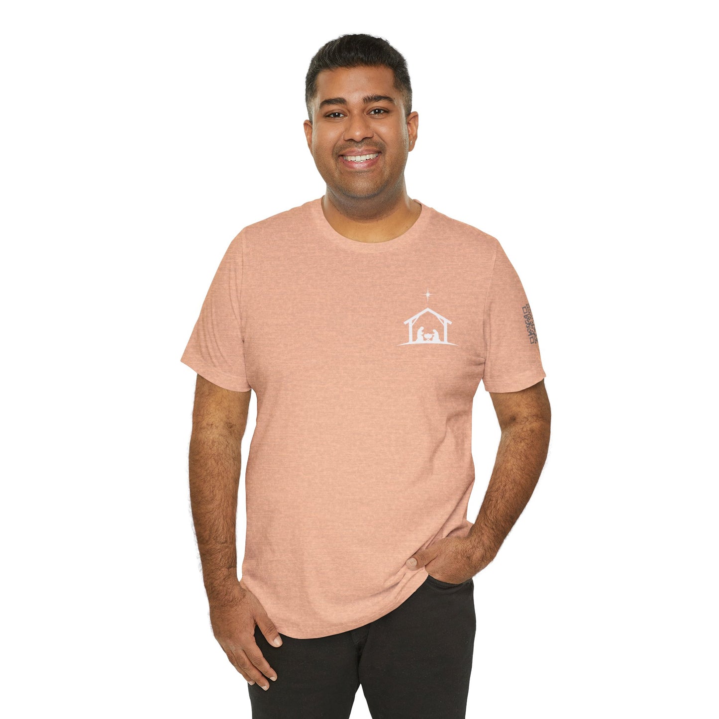 Still Emmanuel Tee — Christian Nativity T‑Shirt ("God With Us")