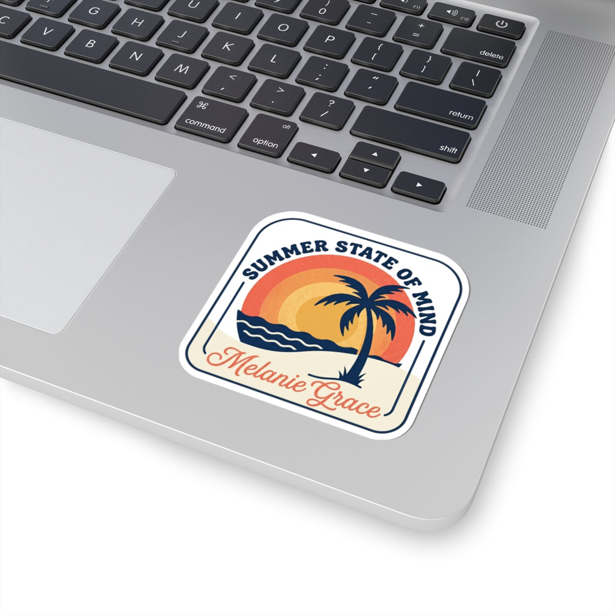 Melanie Grace “Summer State of Mind” 2026 Kiss-Cut Sticker — Album Launch Promotional Sticker