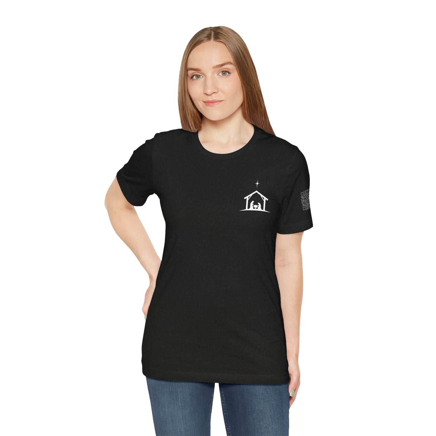 Still Emmanuel Tee — Christian Nativity T‑Shirt ("God With Us")