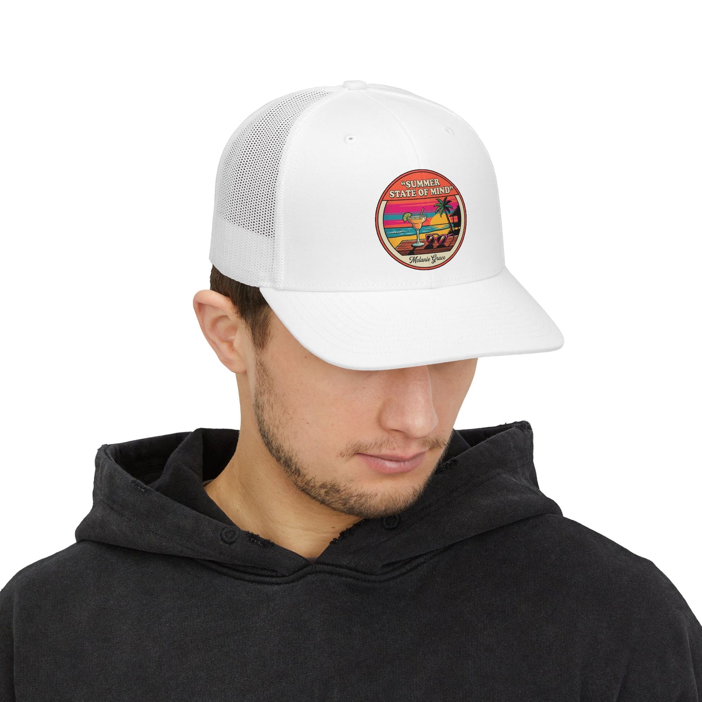 Snapback Trucker Cap — Melanie Grace “Summer State Of Mind” Album Hat