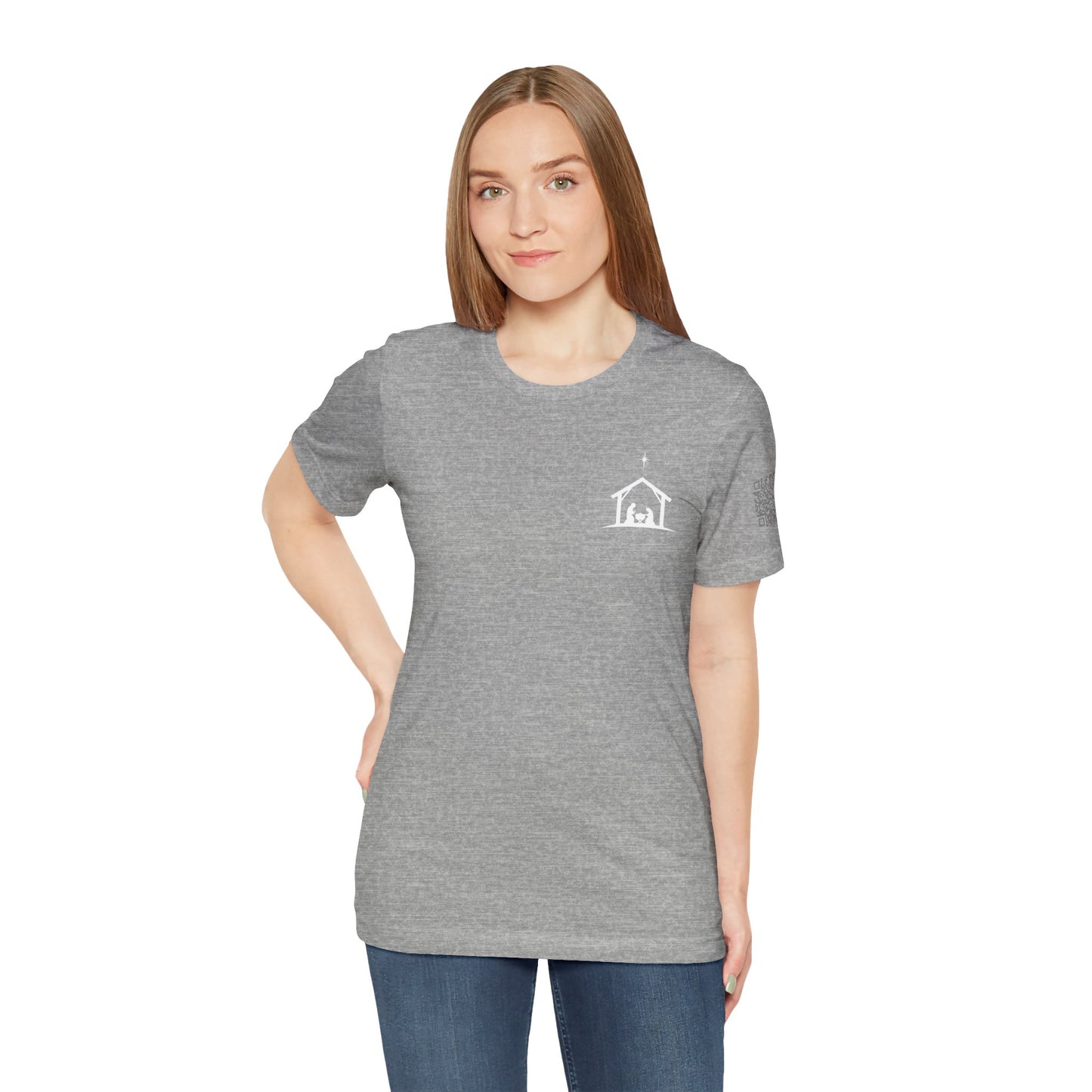 Still Emmanuel Tee — Christian Nativity T‑Shirt ("God With Us")