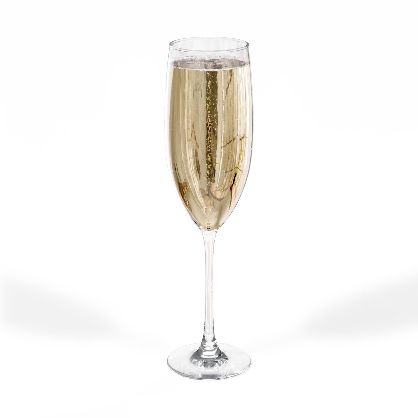 New Year - New Me! Engraved Champagne Flute — "New Years Eve" 8oz Celebration Glass